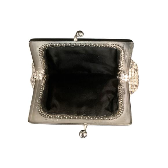 Gorgeous VTG Whiting & Davis Silver Mesh Bags Set - Purse And Coin Purse - Picture 5 of 10